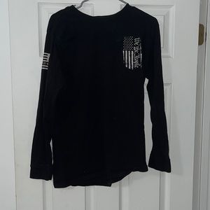 Black howitzer “We The People” flag shirt